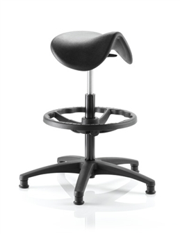 Draughtsman Saddle Seat - Soft PU