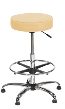 C/RSS/D Chrome Tall Swivel Stool