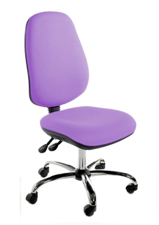 CBIMP Jumbo Operator Chair - Chrome Base