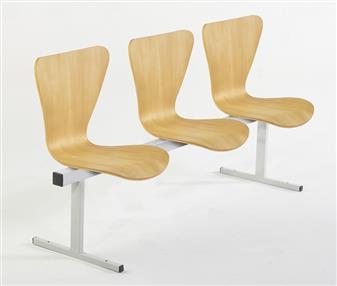 Keeler Wooden Beam Seat Units