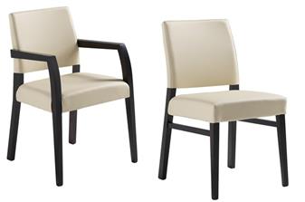 Aura Chairs With And Without Arms