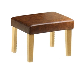 Straight Leg Footstool