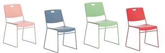 Arc Stacker Skid Base Chair