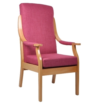 Oxford Chair Shown With Optional Arm Pads