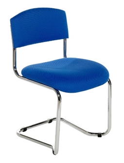 CS Chrome Cantilever Chair