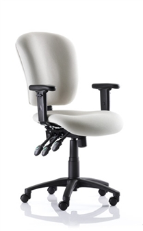 Balanz Operator Chair With Height-Adjustable Arms