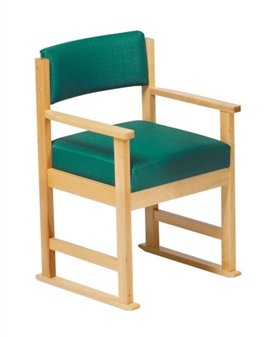 Ribble Dining Chair With Arms With Skis