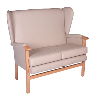 jubilee 2 seater sofa care home lounge furniture uk healthcare