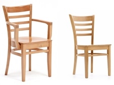St Neots Dining Chairs With Polished Seats