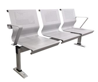 Tala 3 Seater Beam With Standard Floor Fixing Legs & Arms