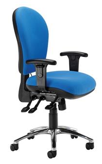 Blenheim Premium Task Chair With Optional Aluminium Base & Adjustable Arms