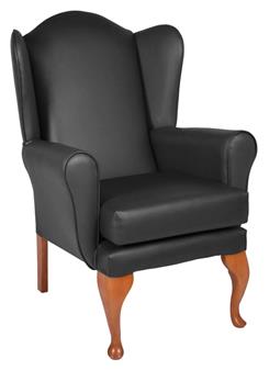 Alnwick Wing Chair With Queen Anne Legs