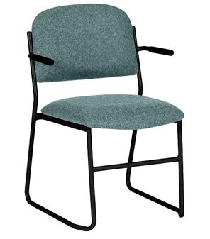 Skolar Armchair Black Frame