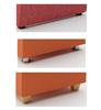 BRS Units Showing Optional Chrome Glides & Optional Tapered Wooden Feet