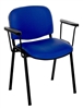 F1BARMS Stackable Chair With Arms - Black Frame