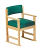 Ribble Dining Chair With Arms With Skis