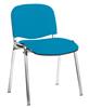 Ecton Stacking Side Chair Chrome Frame