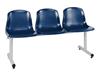 BM Polyprop Beam Seating - Blue Seats