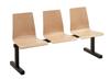 Grove Wooden Beam Seating - 3-Seater