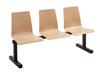 Grove Wooden Beam Seating - 3-Seater