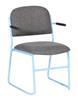 Skolar Armchair Shown Pastel Blue Frame
