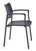Zest Plastic Side Chair With Arms