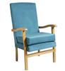 Jubilee High Back Chair C&L Gracelands Azure Fabric