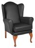Alnwick Wing Chair With Queen Anne Legs