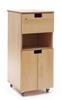 Hospital Bedside Cabinet - Flap, Shelf, Cupboard