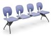 SE Curve Beam Seating - 4-Seater - Lavender
