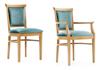 Milano Dining Chairs Without & With Arms